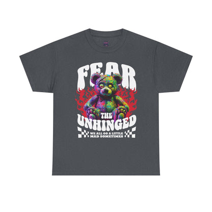 Fear the Unhinged Graphic Tee - Edgy Style Lovers - SosirrealByDesign