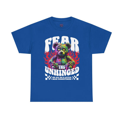 Fear the Unhinged Graphic Tee - Edgy Style Lovers - SosirrealByDesign