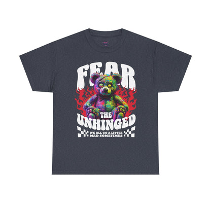 Fear the Unhinged Graphic Tee - Edgy Style Lovers - SosirrealByDesign