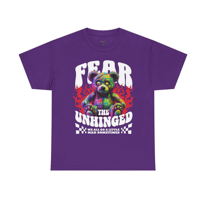 Fear the Unhinged Graphic Tee - Edgy Style Lovers - SosirrealByDesign