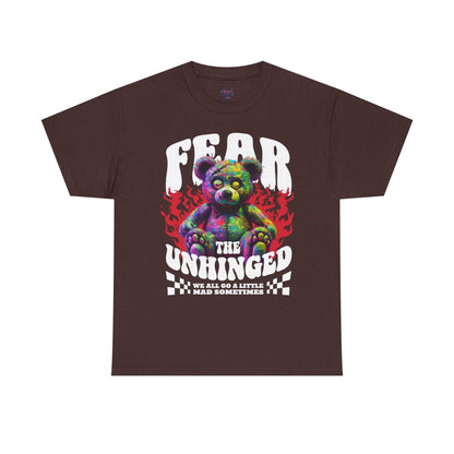 Fear the Unhinged Graphic Tee - Edgy Style Lovers - SosirrealByDesign