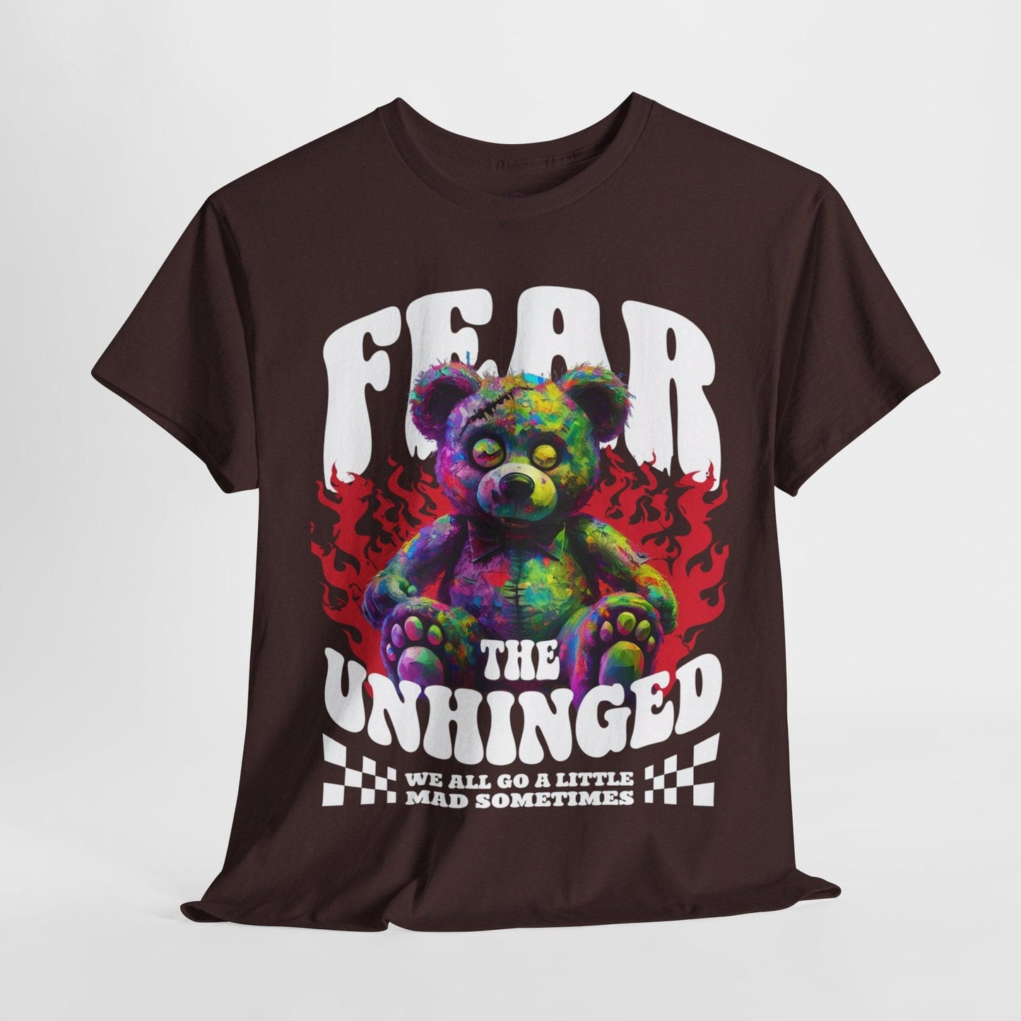 Fear the Unhinged Graphic Tee - Edgy Style Lovers - SosirrealByDesign