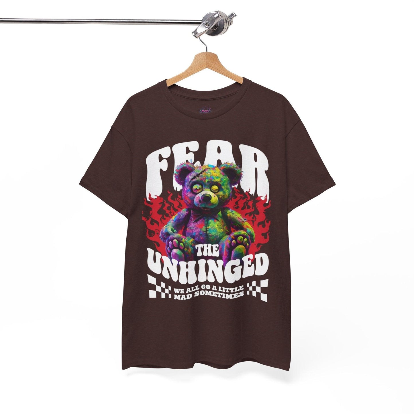 Fear the Unhinged Graphic Tee - Edgy Style Lovers - SosirrealByDesign