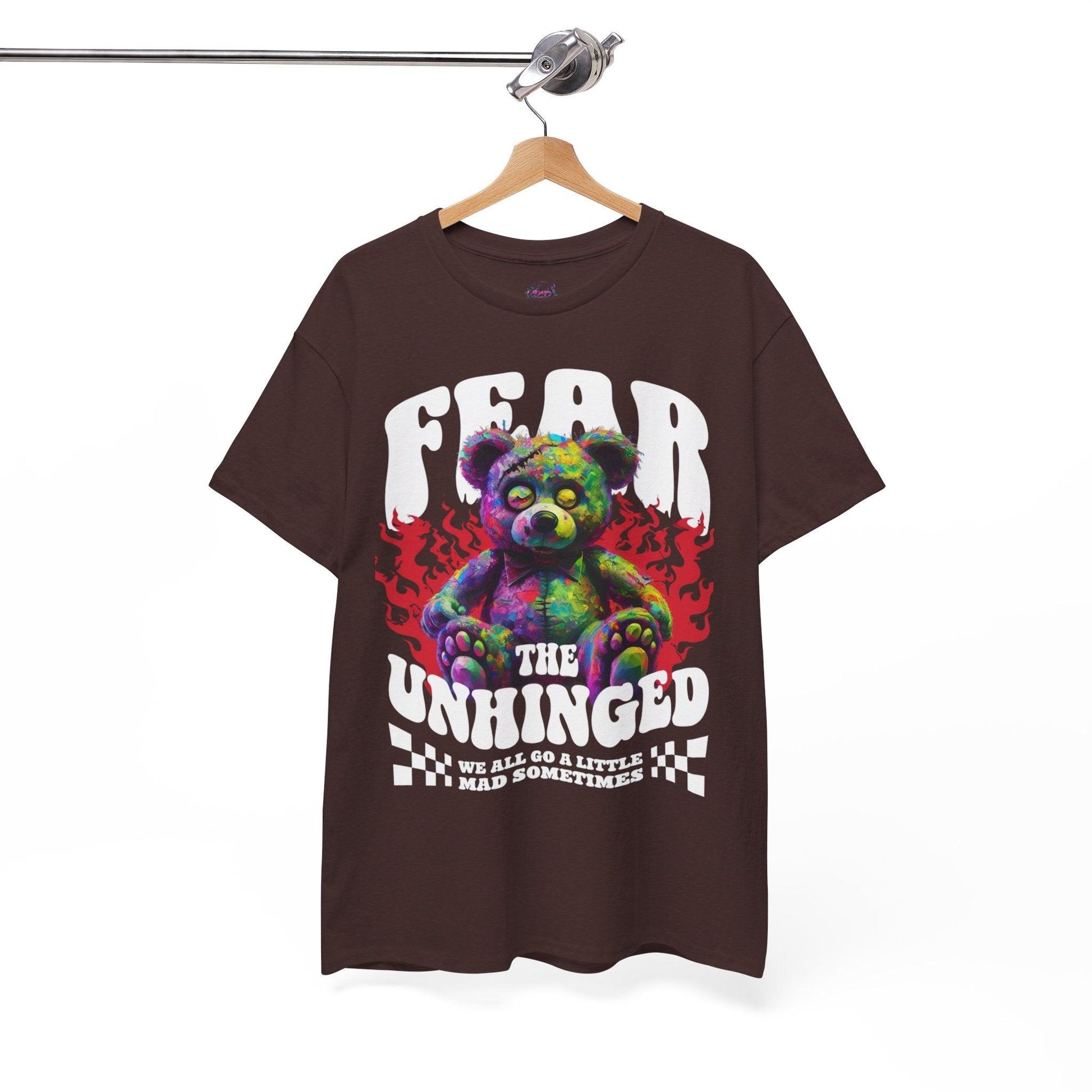 Fear the Unhinged Graphic Tee - Edgy Style Lovers - SosirrealByDesign