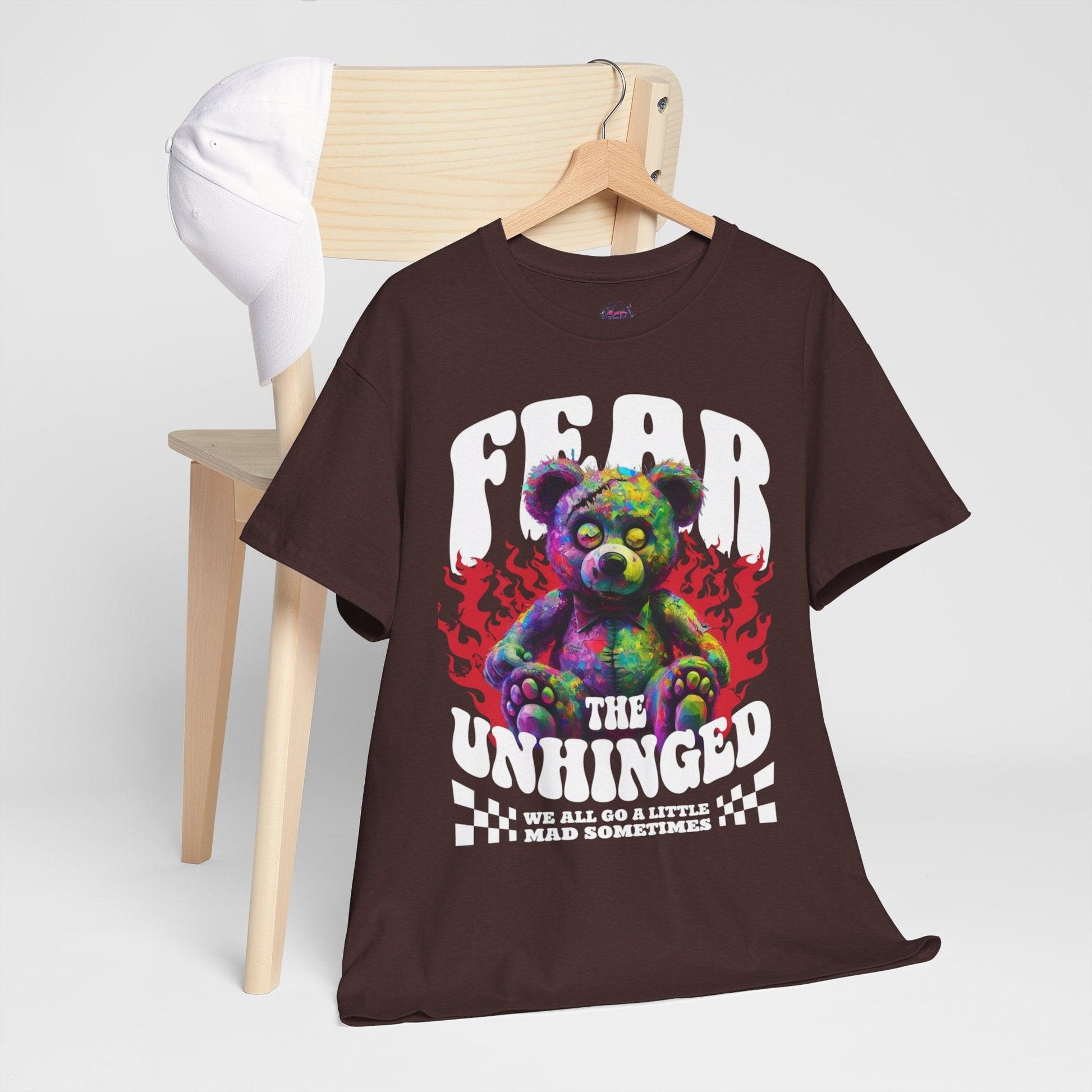 Fear the Unhinged Graphic Tee - Edgy Style Lovers - SosirrealByDesign