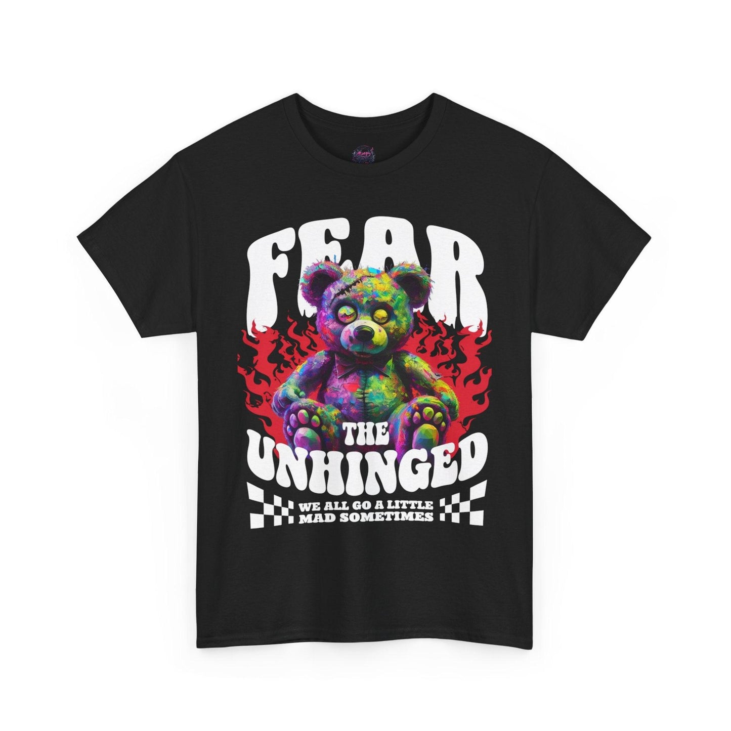 Fear the Unhinged Graphic Tee - Edgy Style Lovers - SosirrealByDesign