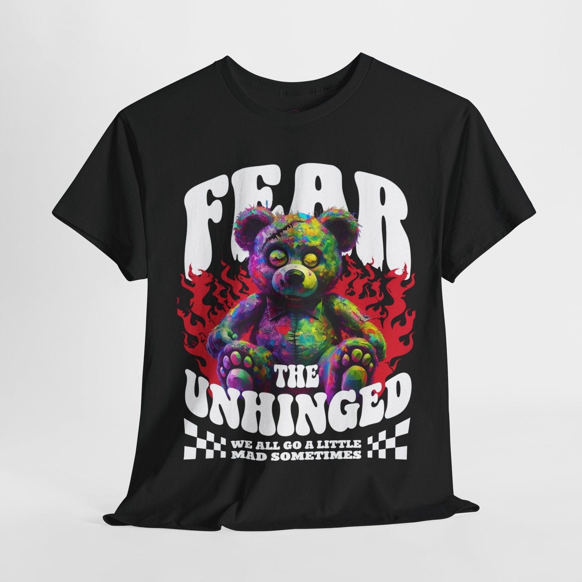 Fear the Unhinged Graphic Tee - Edgy Style Lovers - SosirrealByDesign