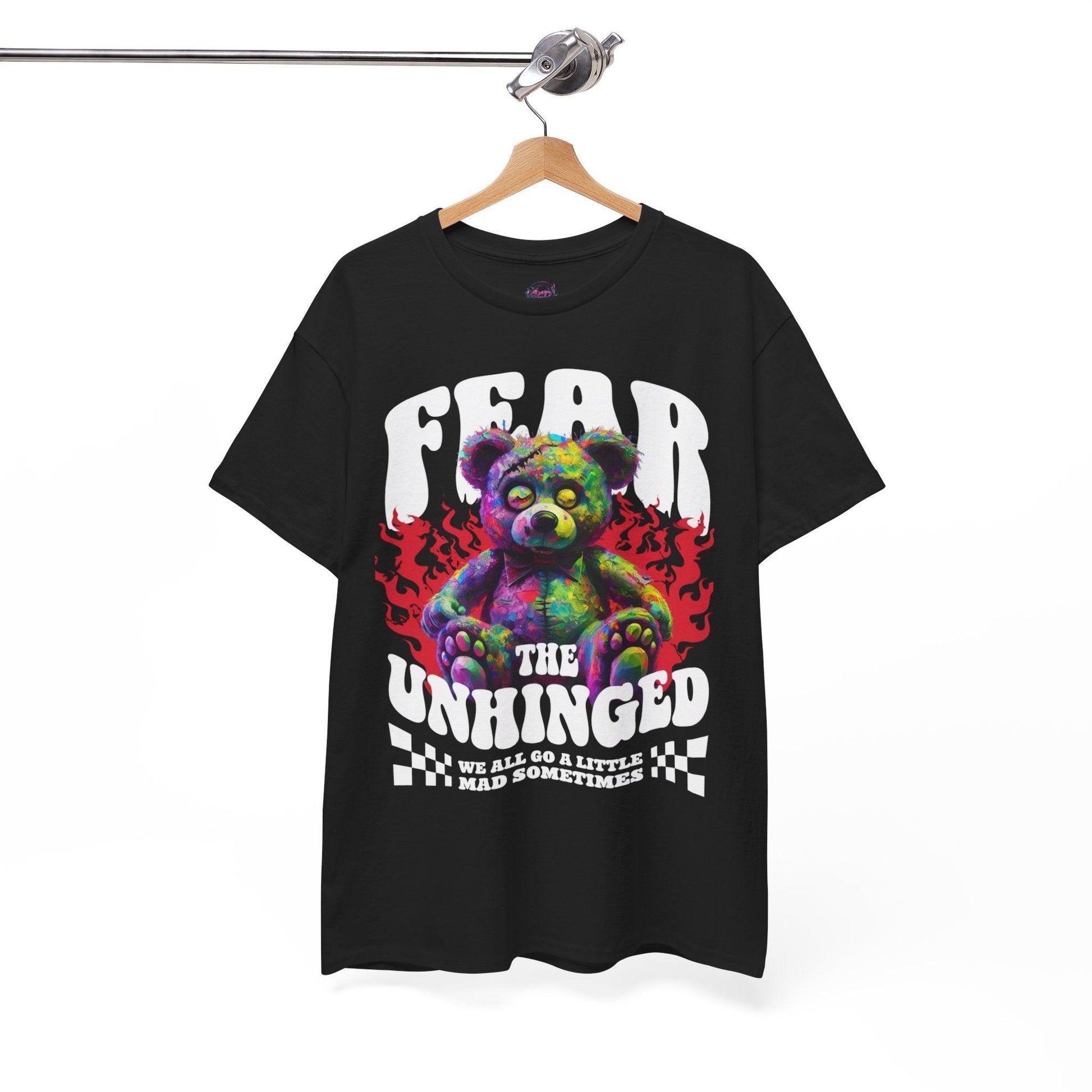 Fear the Unhinged Graphic Tee - Edgy Style Lovers - SosirrealByDesign