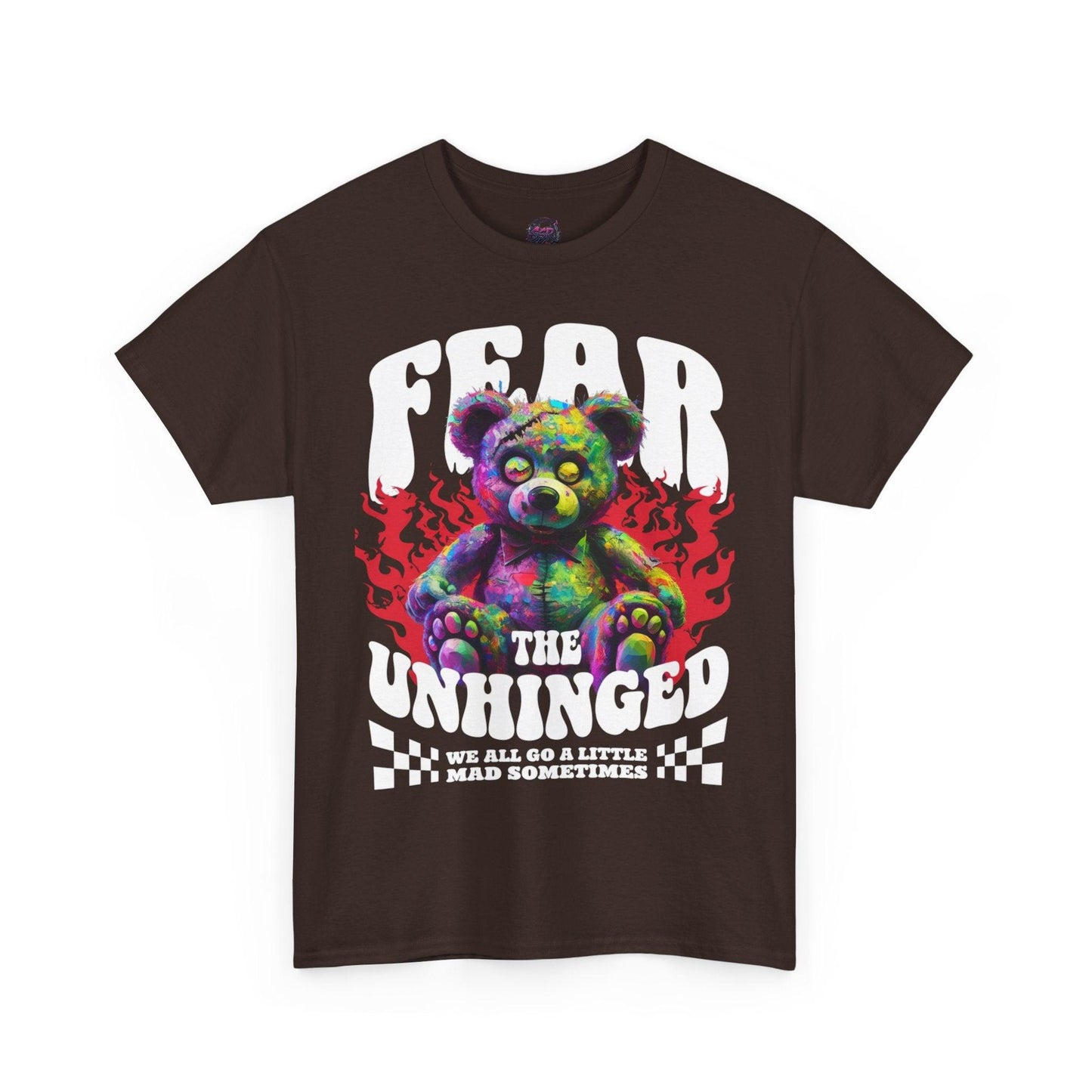 Fear the Unhinged Graphic Tee - Edgy Style Lovers - SosirrealByDesign