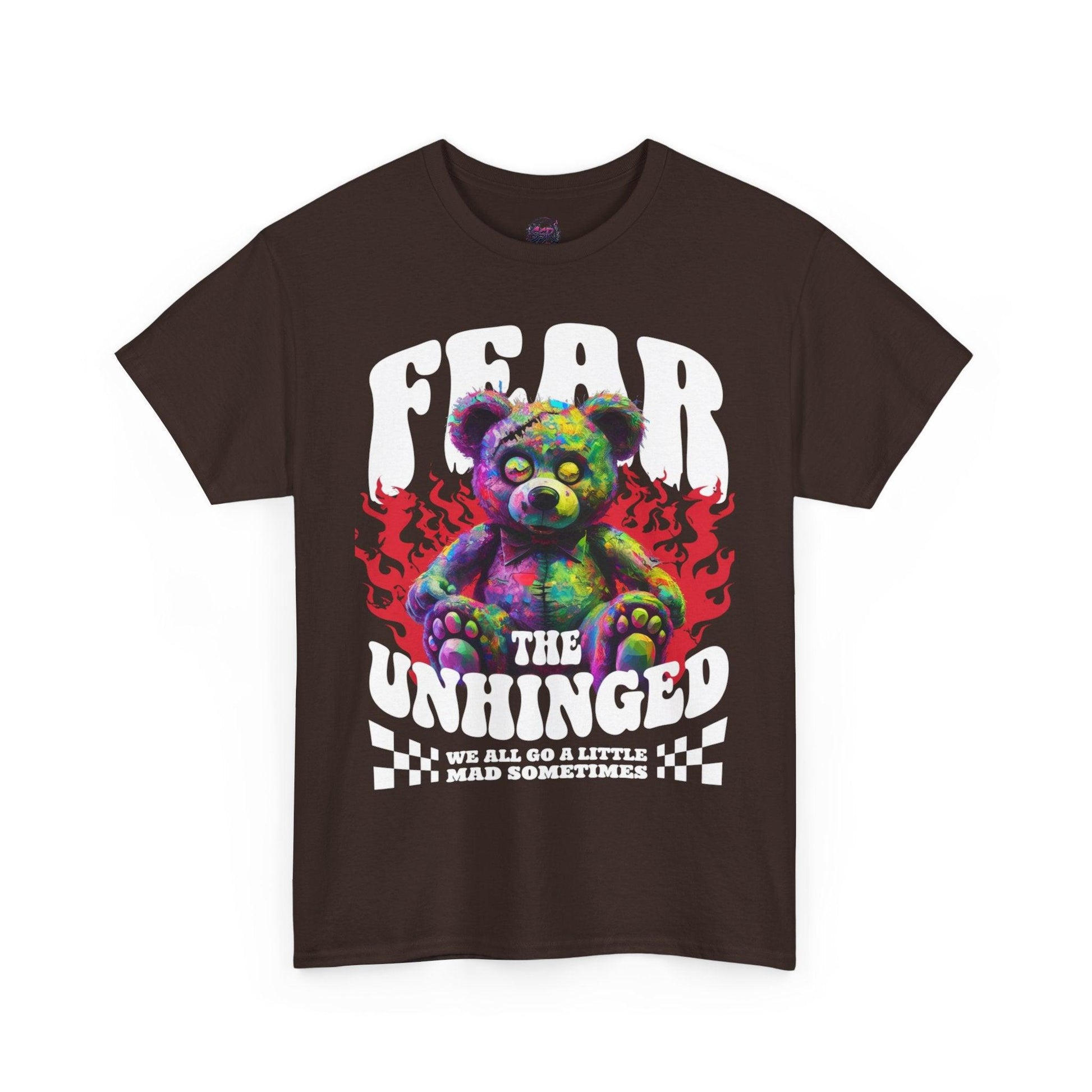 Fear the Unhinged Graphic Tee - Edgy Style Lovers - SosirrealByDesign