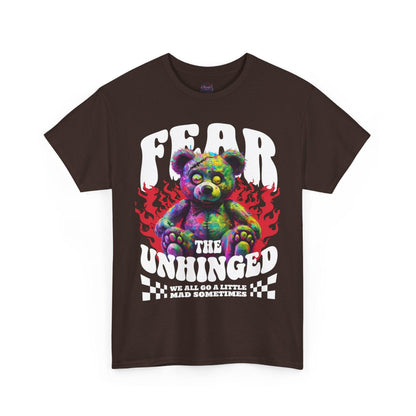 Fear the Unhinged Graphic Tee - Edgy Style Lovers - SosirrealByDesign