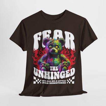 Fear the Unhinged Graphic Tee - Edgy Style Lovers - SosirrealByDesign