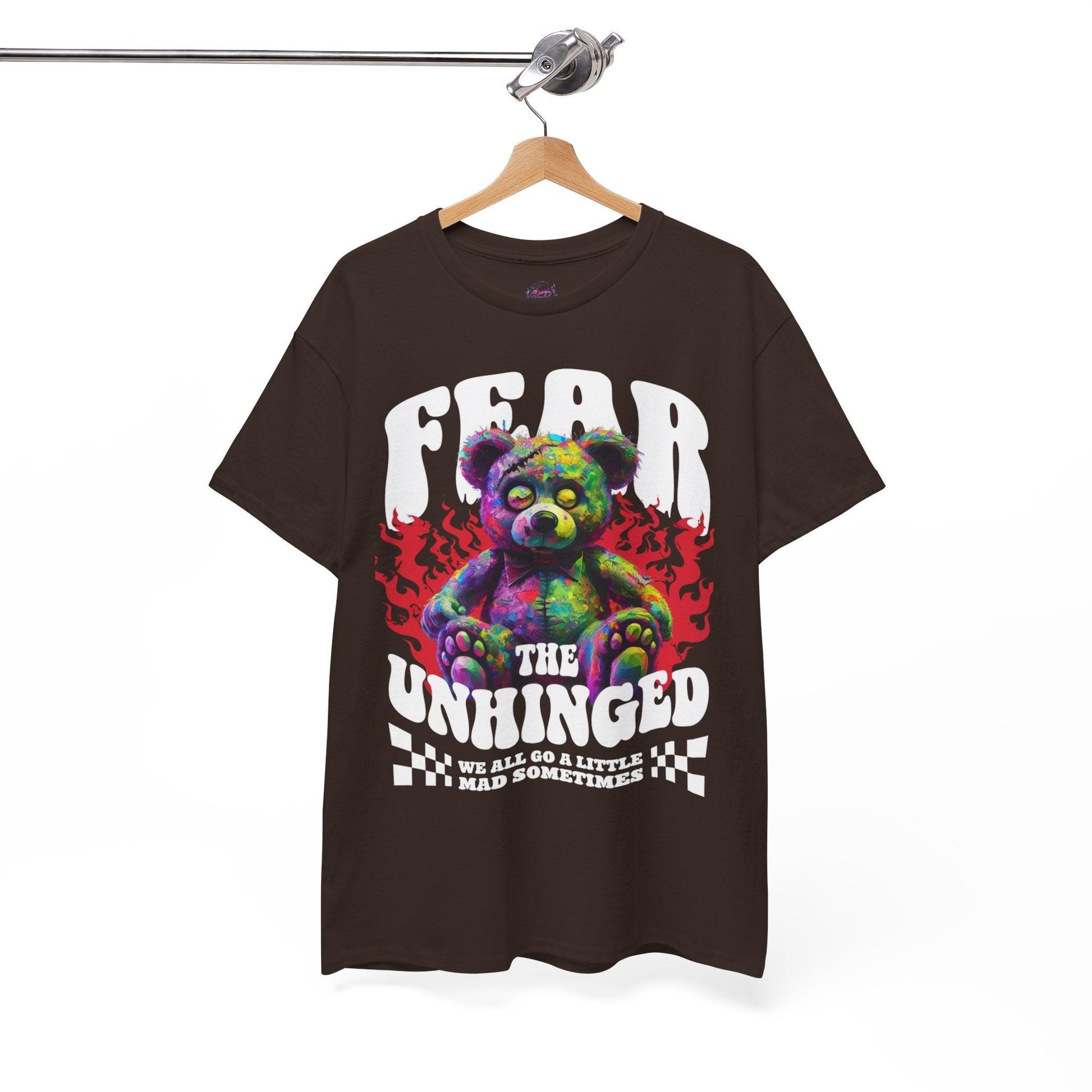Fear the Unhinged Graphic Tee - Edgy Style Lovers - SosirrealByDesign