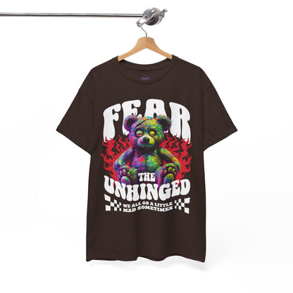 Fear the Unhinged Graphic Tee - Edgy Style Lovers - SosirrealByDesign