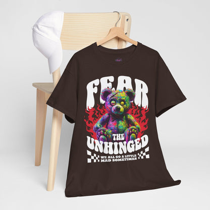 Fear the Unhinged Graphic Tee - Edgy Style Lovers - SosirrealByDesign