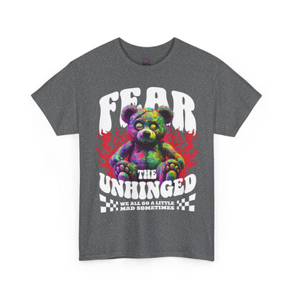 Fear the Unhinged Graphic Tee - Edgy Style Lovers - SosirrealByDesign