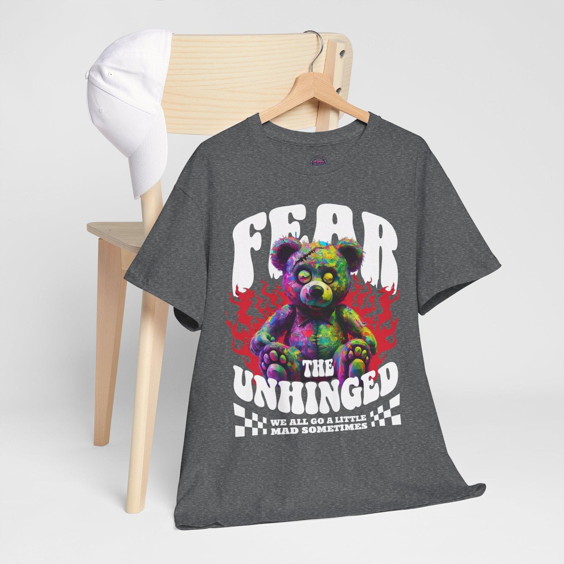 Fear the Unhinged Graphic Tee - Edgy Style Lovers - SosirrealByDesign