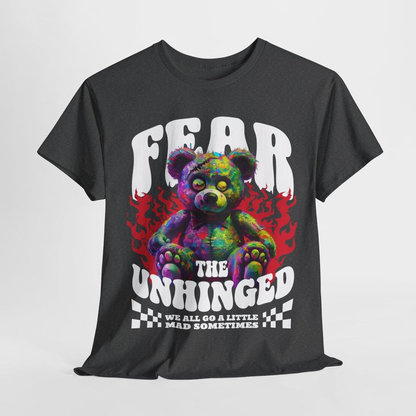 Fear the Unhinged Graphic Tee - Edgy Style Lovers - SosirrealByDesign