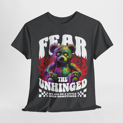 Fear the Unhinged Graphic Tee - Edgy Style Lovers - SosirrealByDesign