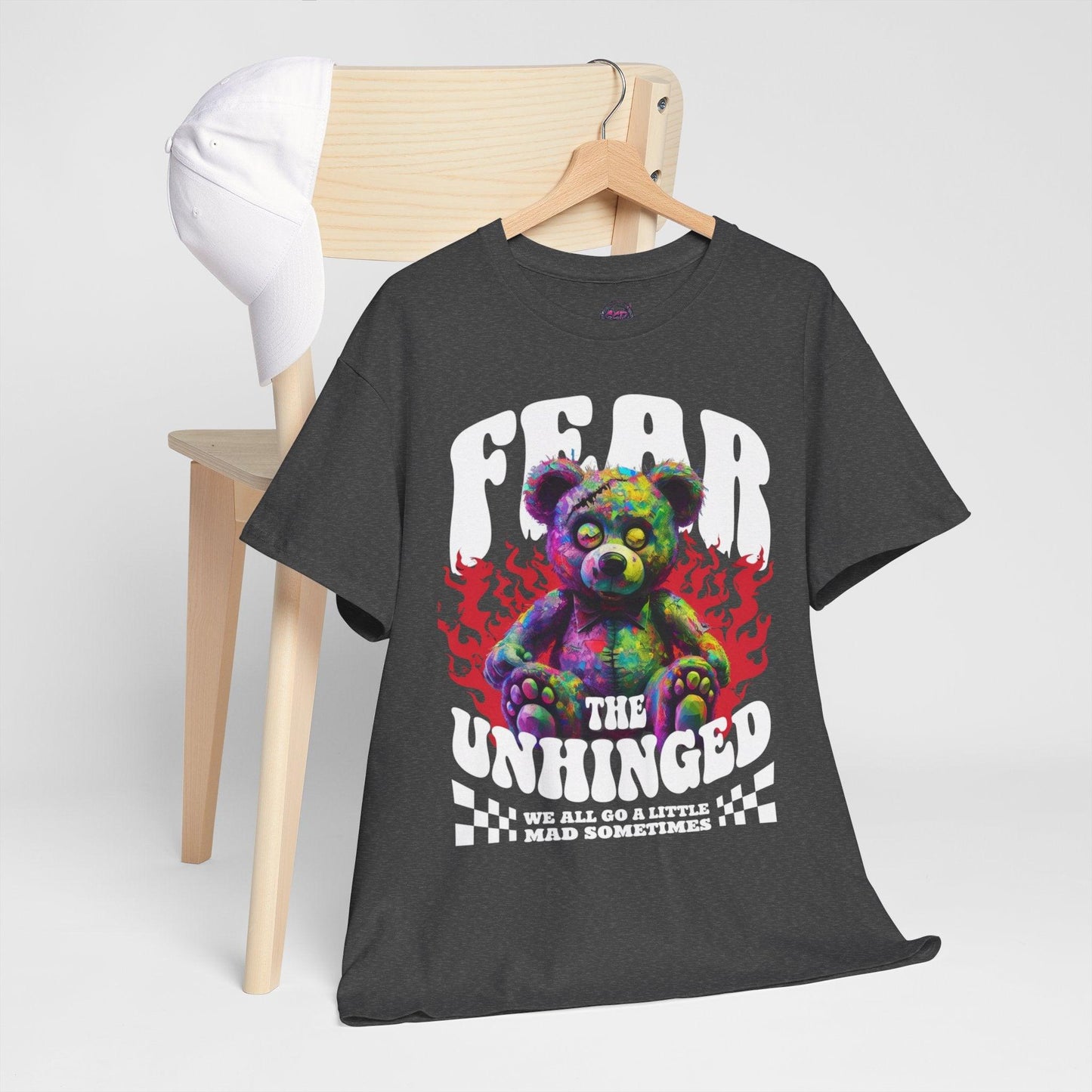 Fear the Unhinged Graphic Tee - Edgy Style Lovers - SosirrealByDesign