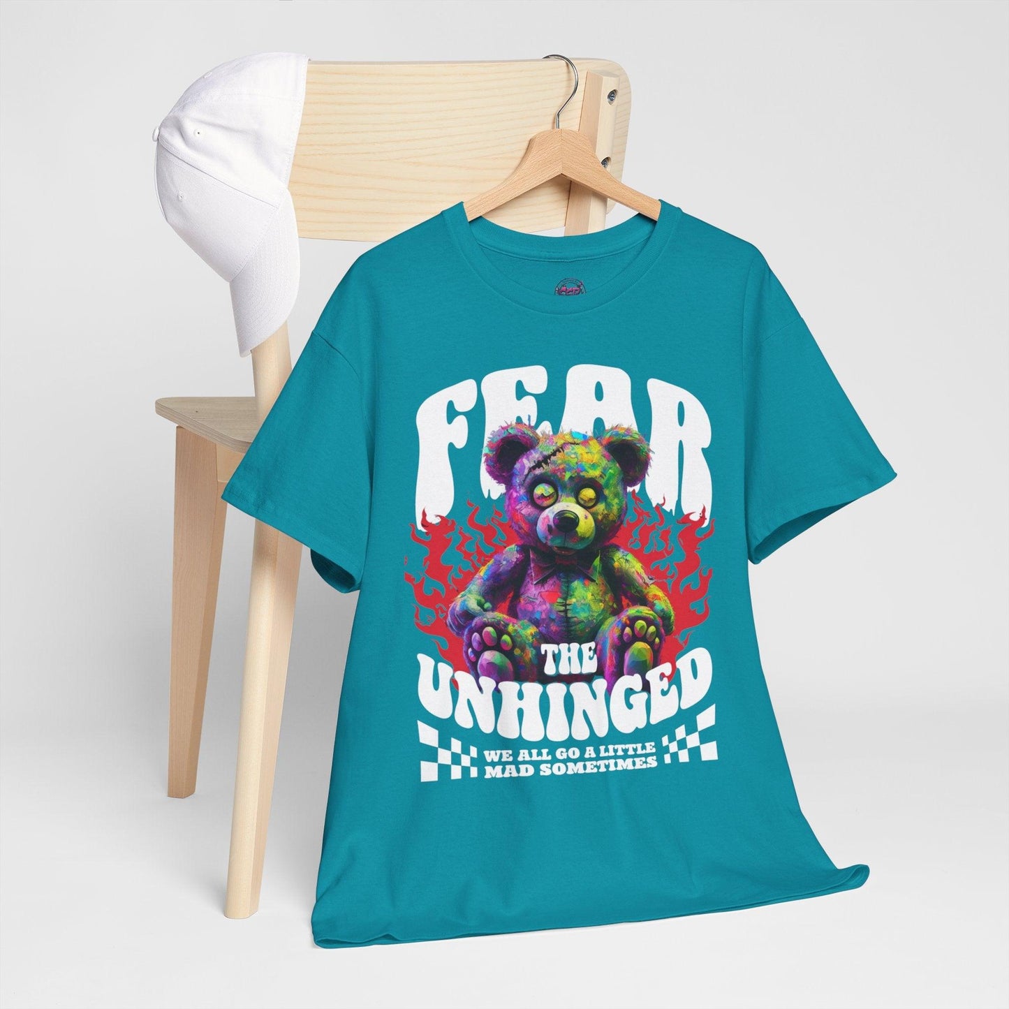 Fear the Unhinged Graphic Tee - Edgy Style Lovers - SosirrealByDesign