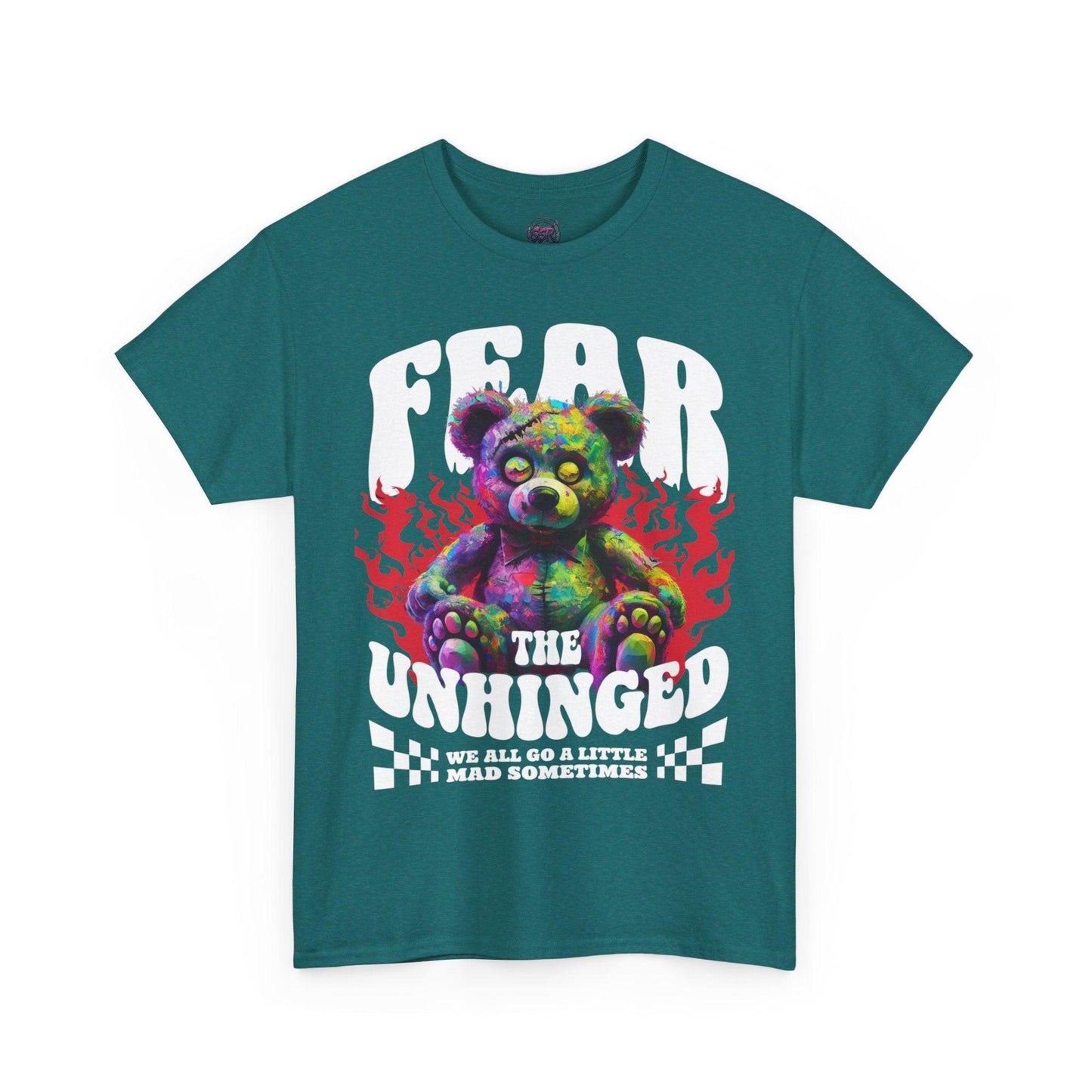 Fear the Unhinged Graphic Tee - Edgy Style Lovers - SosirrealByDesign