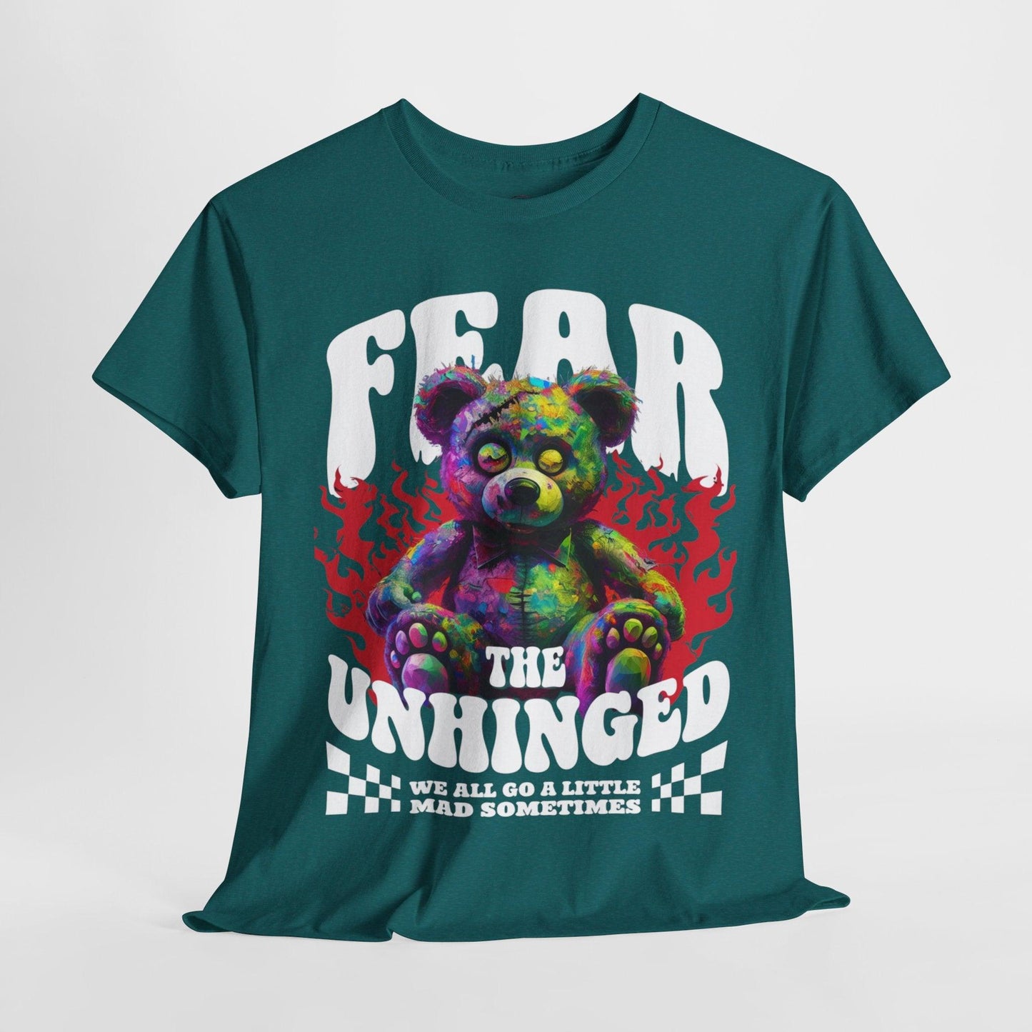 Fear the Unhinged Graphic Tee - Edgy Style Lovers - SosirrealByDesign