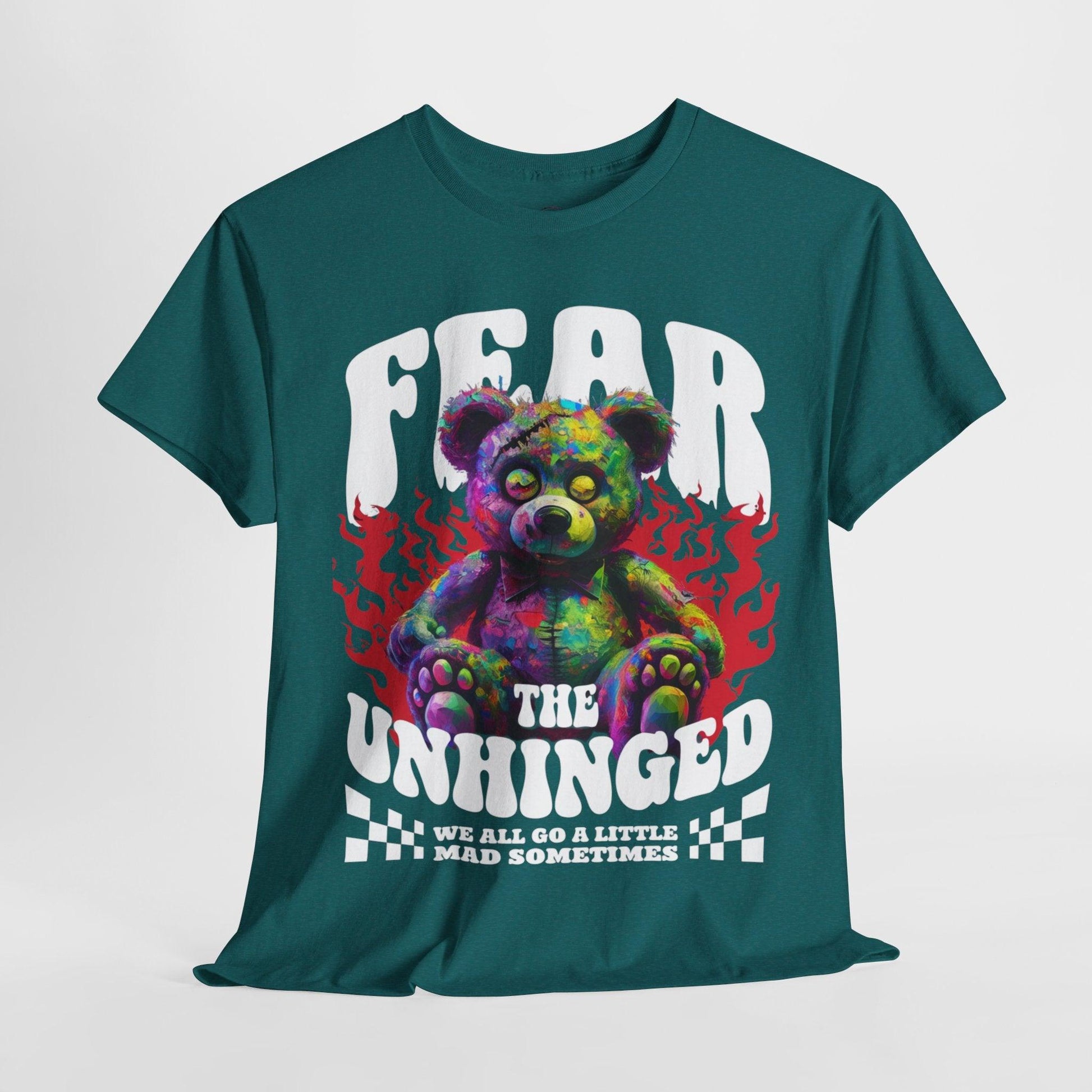Fear the Unhinged Graphic Tee - Edgy Style Lovers - SosirrealByDesign