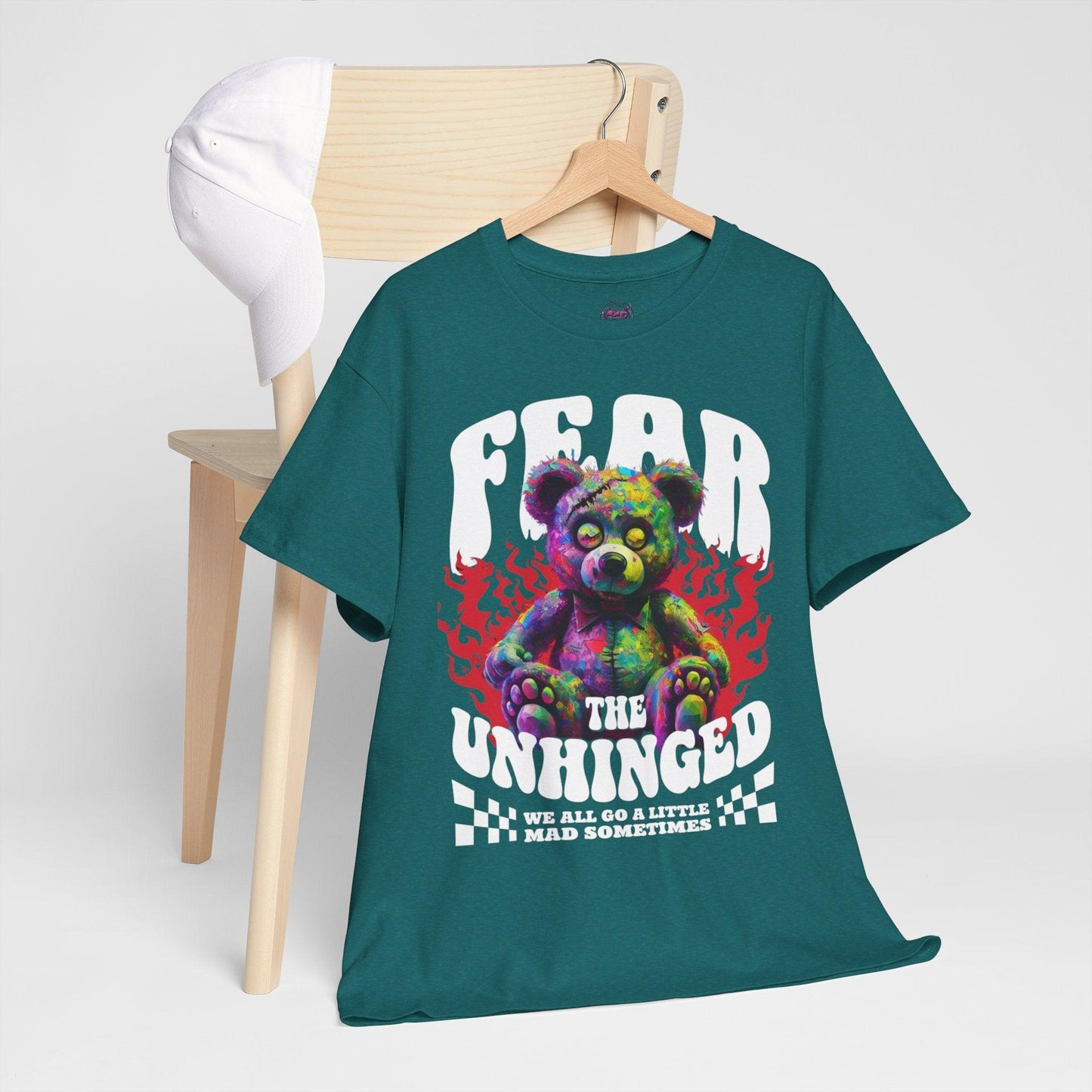 Fear the Unhinged Graphic Tee - Edgy Style Lovers - SosirrealByDesign