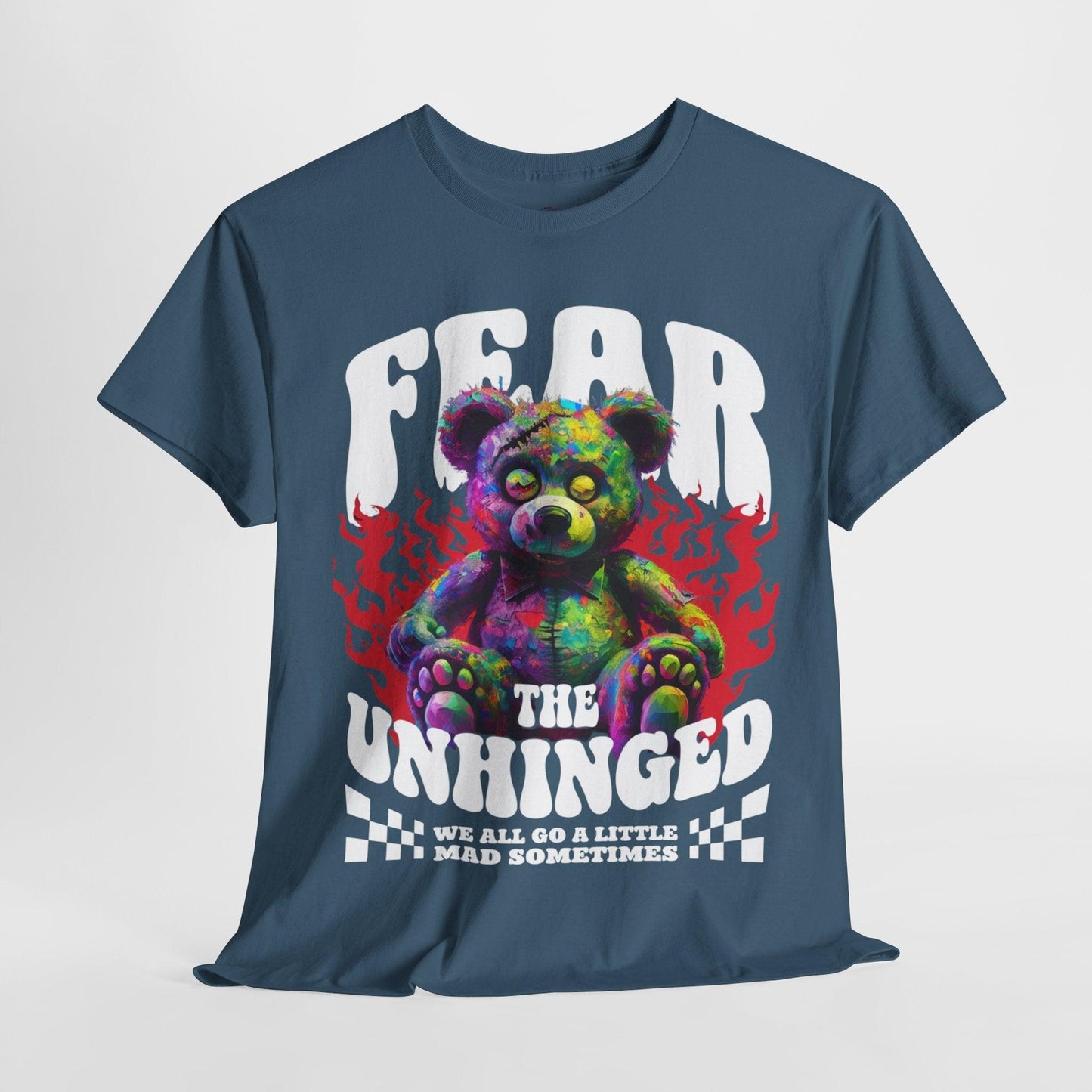 Fear the Unhinged Graphic Tee - Edgy Style Lovers - SosirrealByDesign
