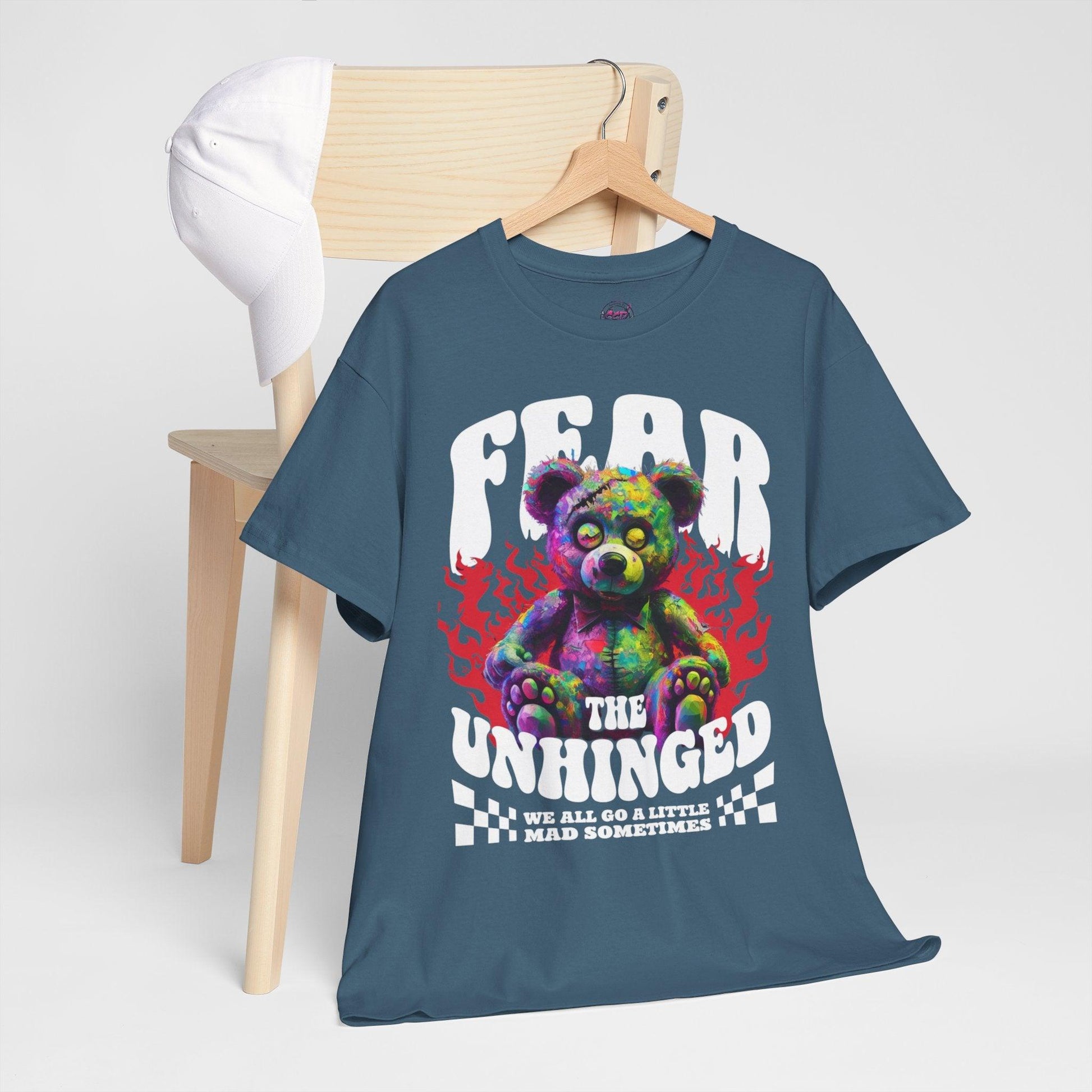 Fear the Unhinged Graphic Tee - Edgy Style Lovers - SosirrealByDesign