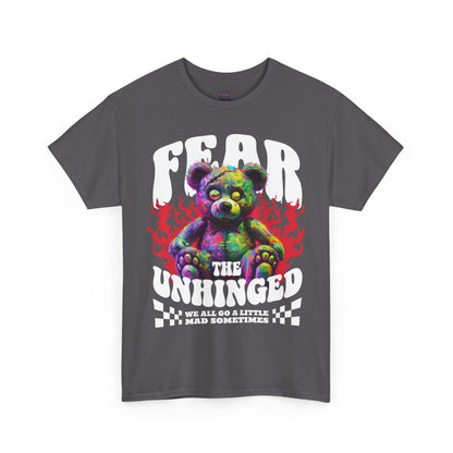 Fear the Unhinged Graphic Tee - Edgy Style Lovers - SosirrealByDesign