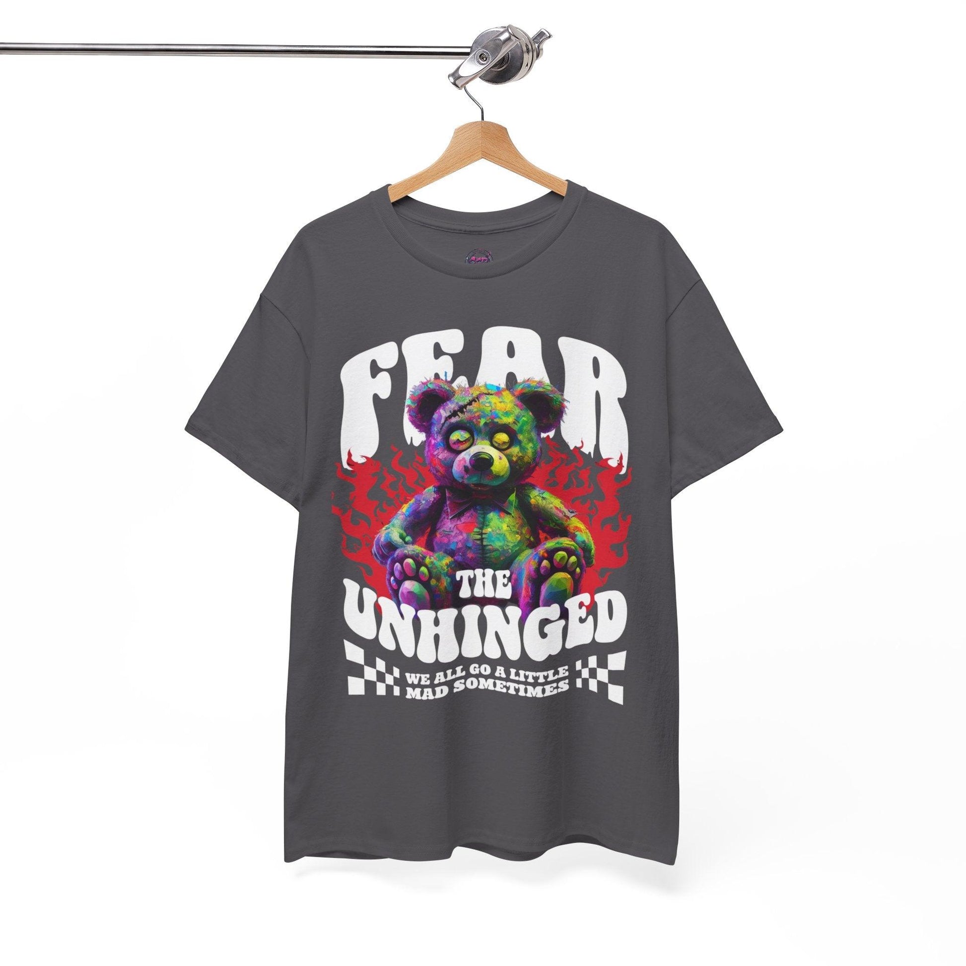 Fear the Unhinged Graphic Tee - Edgy Style Lovers - SosirrealByDesign