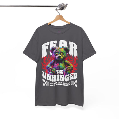 Fear the Unhinged Graphic Tee - Edgy Style Lovers - SosirrealByDesign