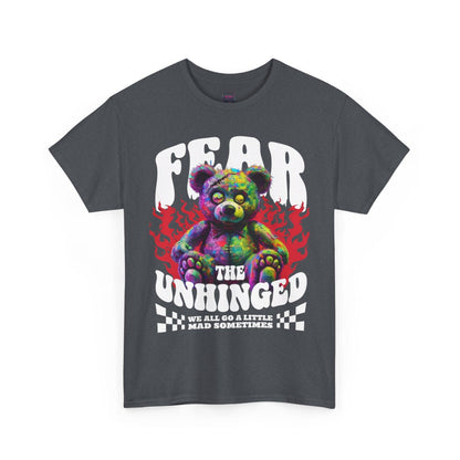 Fear the Unhinged Graphic Tee - Edgy Style Lovers - SosirrealByDesign