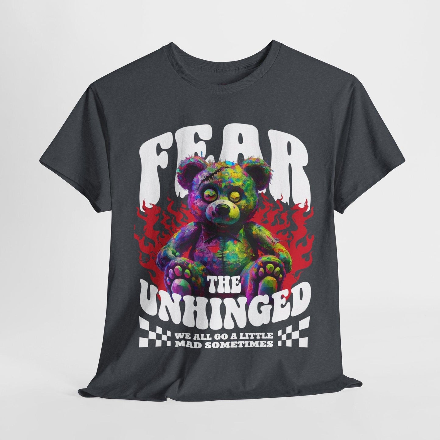 Fear the Unhinged Graphic Tee - Edgy Style Lovers - SosirrealByDesign