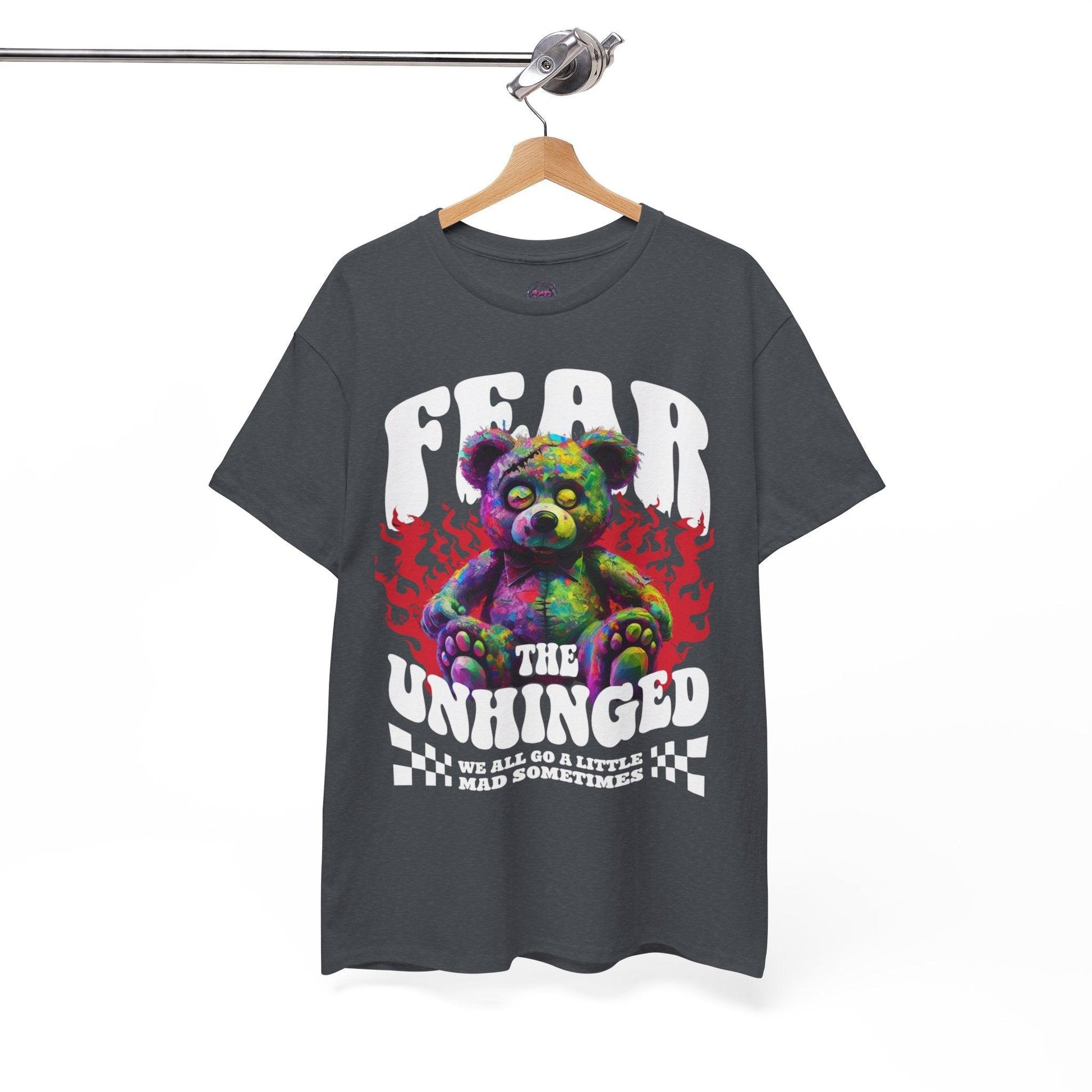 Fear the Unhinged Graphic Tee - Edgy Style Lovers - SosirrealByDesign