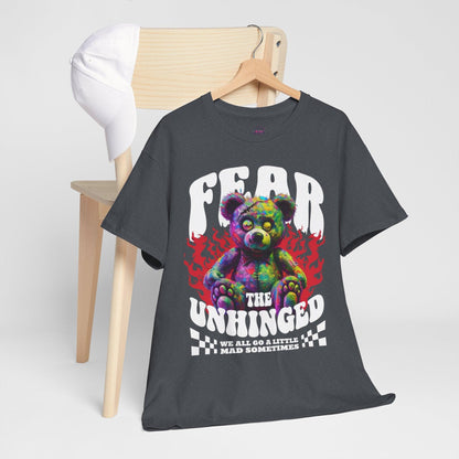 Fear the Unhinged Graphic Tee - Edgy Style Lovers - SosirrealByDesign