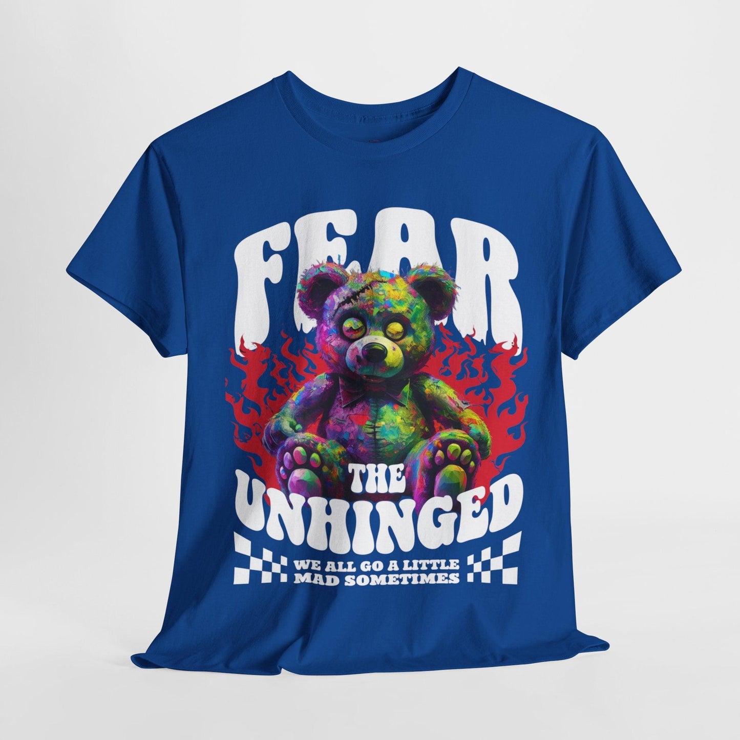 Fear the Unhinged Graphic Tee - Edgy Style Lovers - SosirrealByDesign