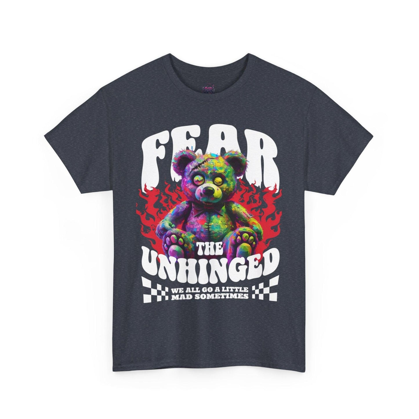 Fear the Unhinged Graphic Tee - Edgy Style Lovers - SosirrealByDesign