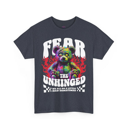 Fear the Unhinged Graphic Tee - Edgy Style Lovers - SosirrealByDesign