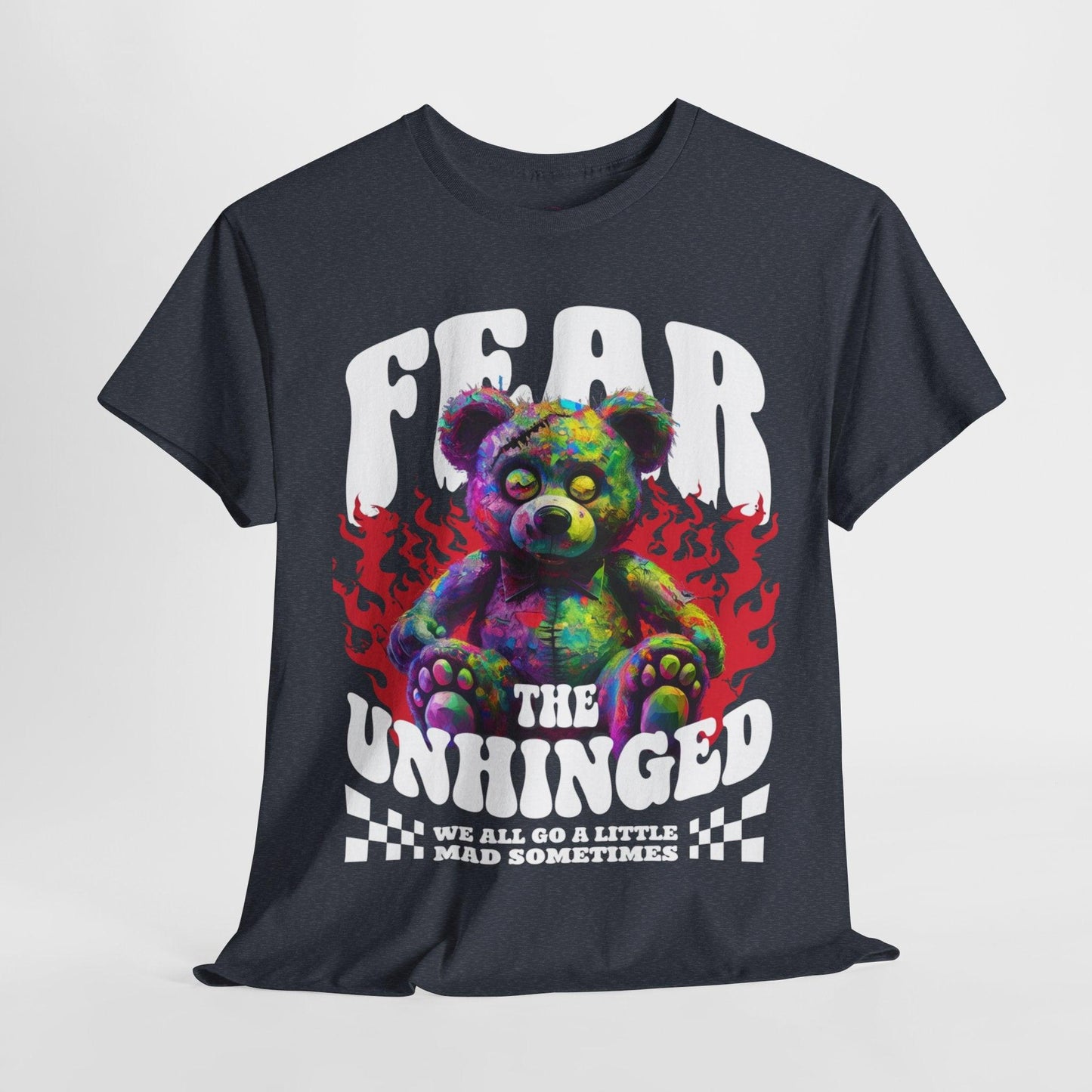 Fear the Unhinged Graphic Tee - Edgy Style Lovers - SosirrealByDesign