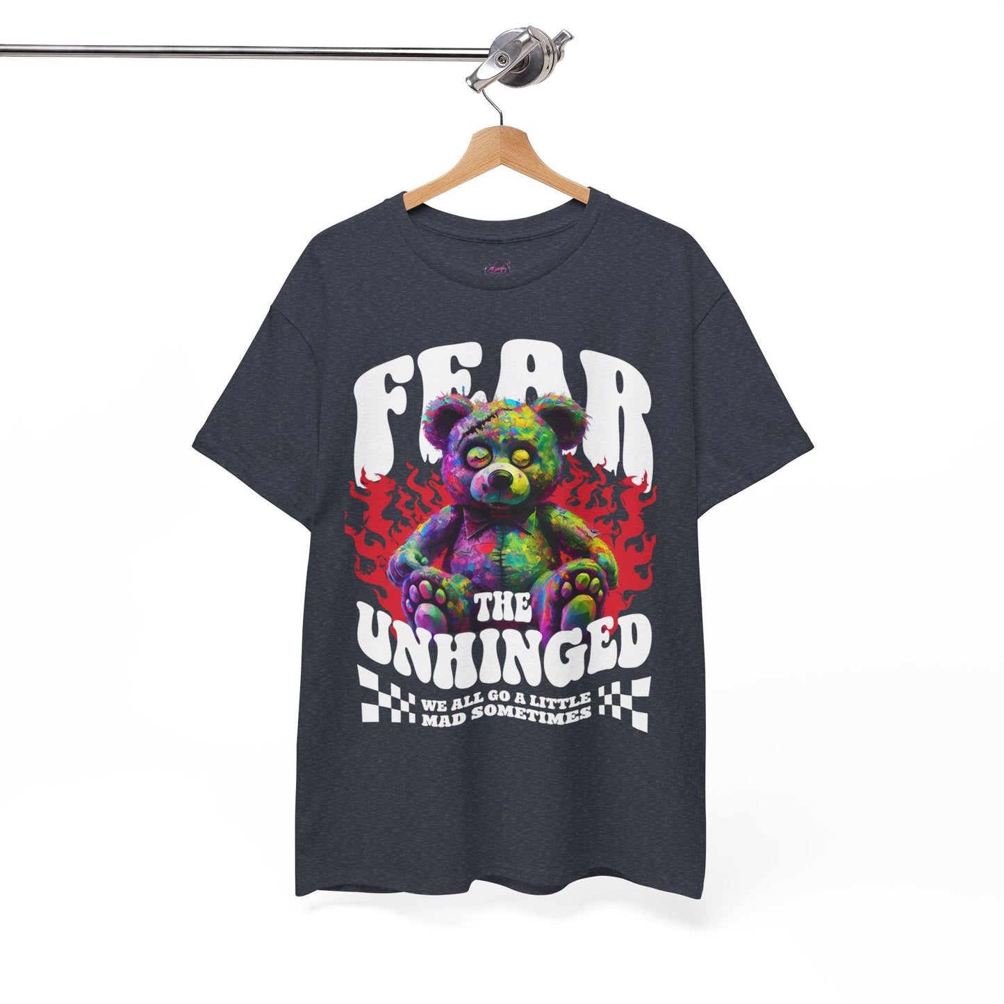 Fear the Unhinged Graphic Tee - Edgy Style Lovers - SosirrealByDesign