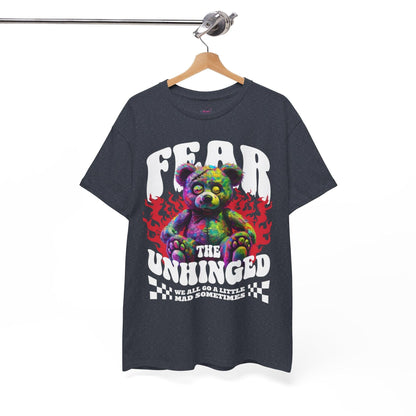 Fear the Unhinged Graphic Tee - Edgy Style Lovers - SosirrealByDesign