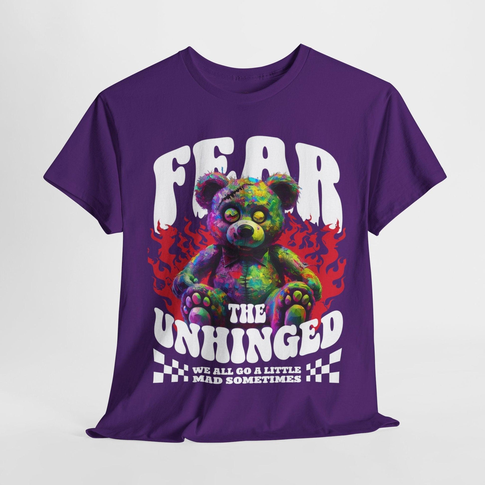 Fear the Unhinged Graphic Tee - Edgy Style Lovers - SosirrealByDesign