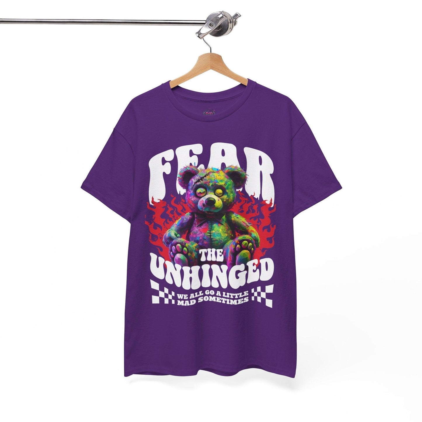 Fear the Unhinged Graphic Tee - Edgy Style Lovers - SosirrealByDesign