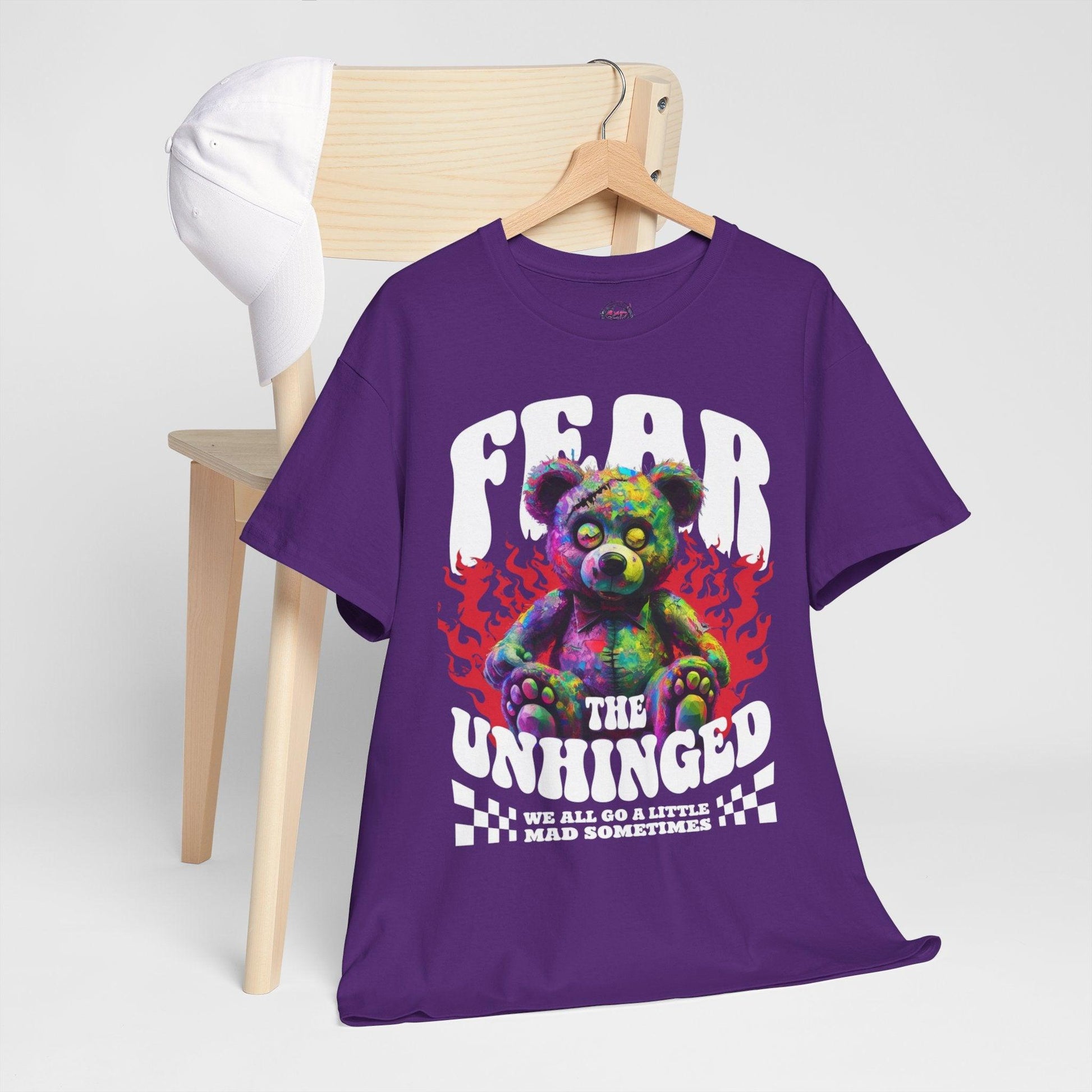 Fear the Unhinged Graphic Tee - Edgy Style Lovers - SosirrealByDesign