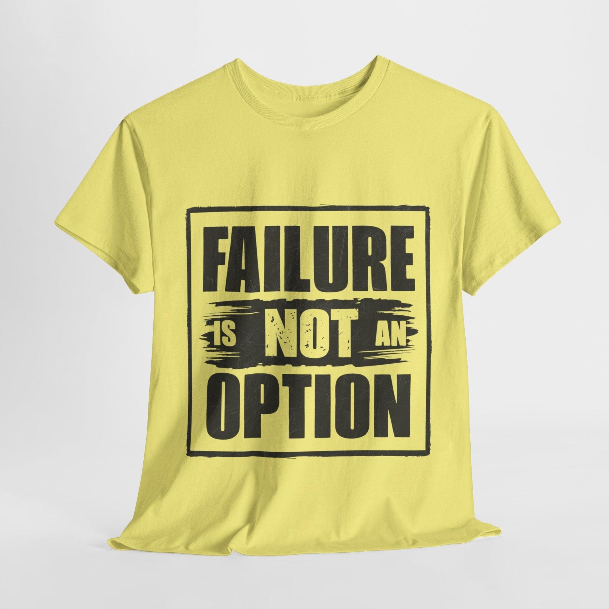 'Failure is Not an Option' V101 T-shirt - SosirrealByDesign