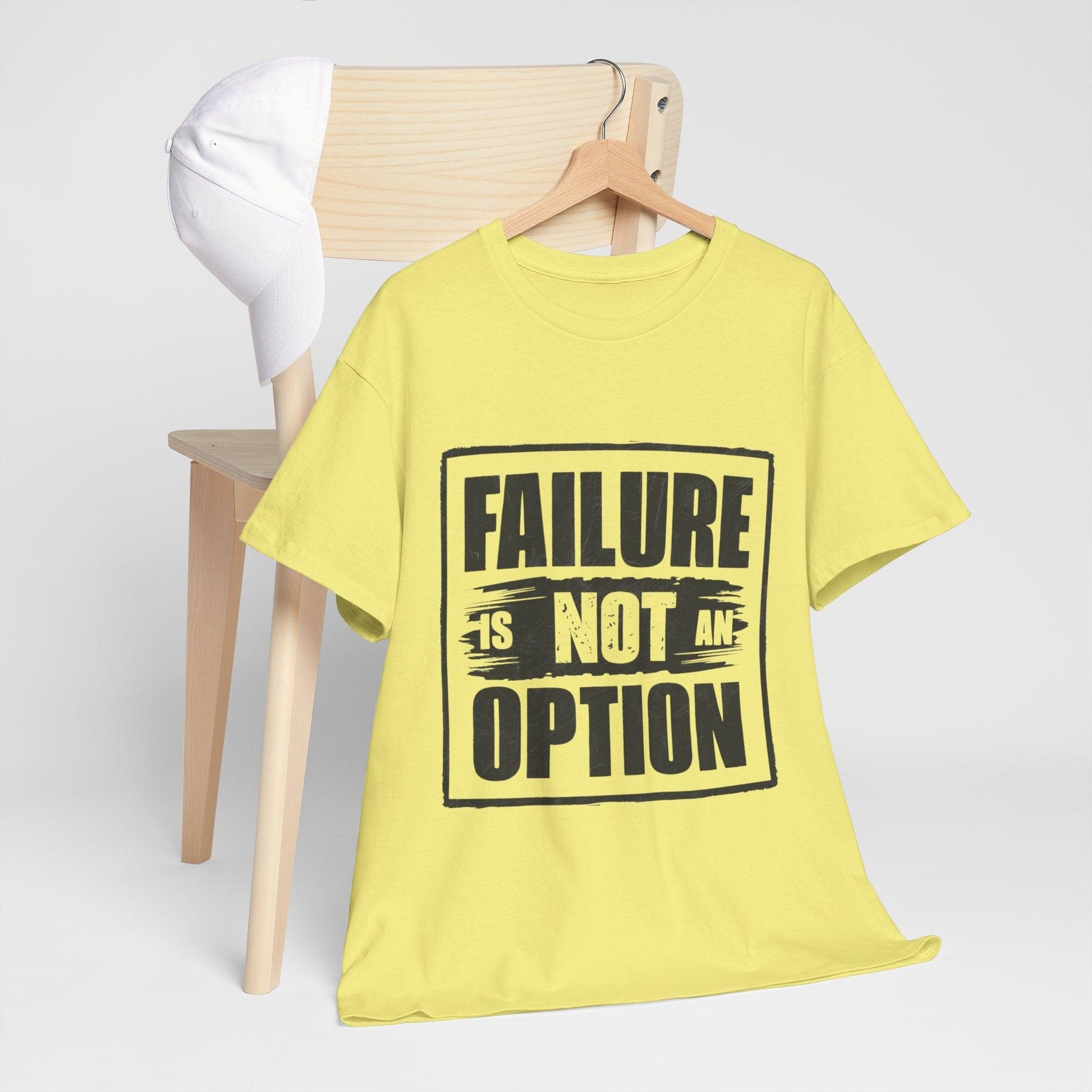 'Failure is Not an Option' V101 T-shirt - SosirrealByDesign