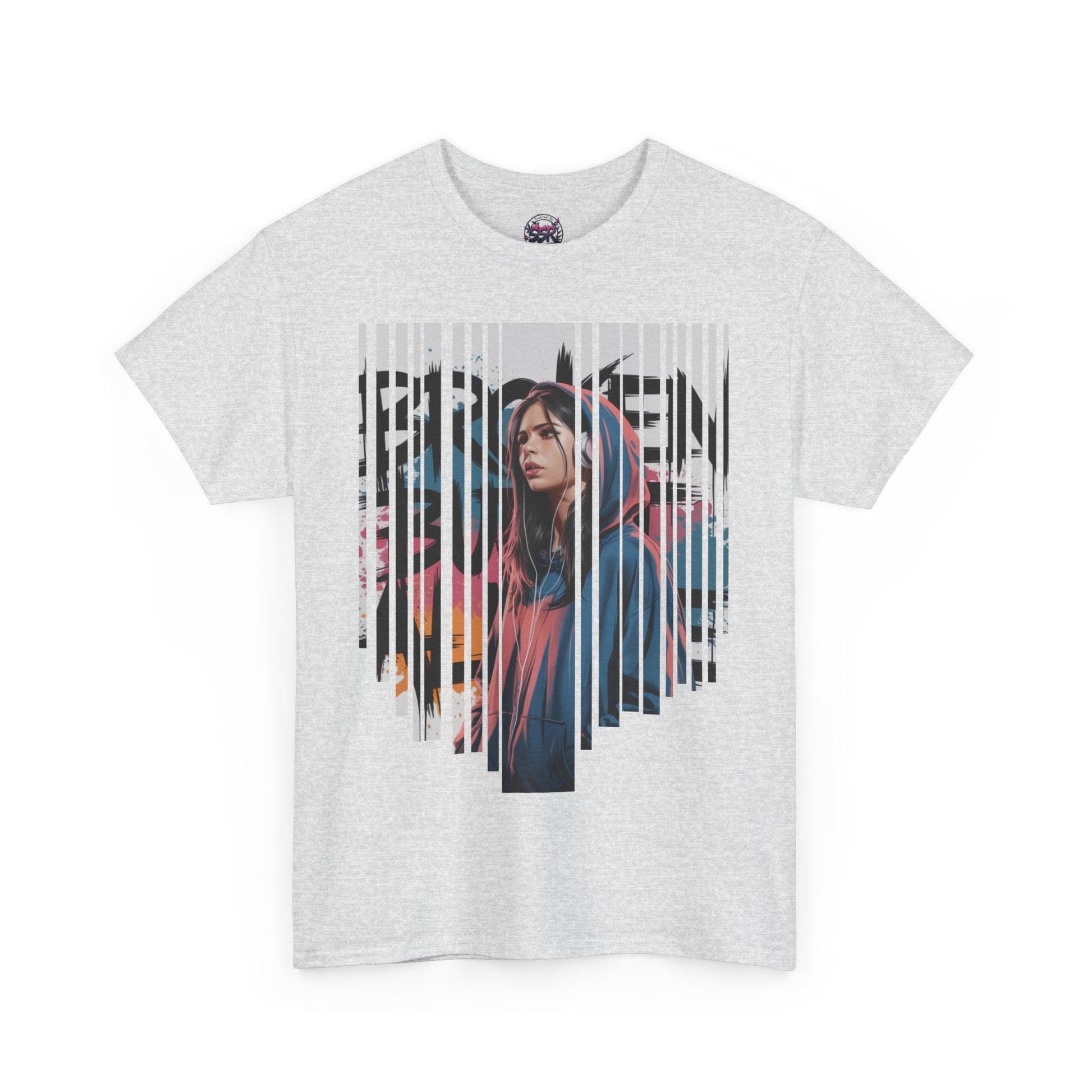 Broken Urban Vibe Tee - Stylish Streetwear Graphic Tee - SosirrealByDesign
